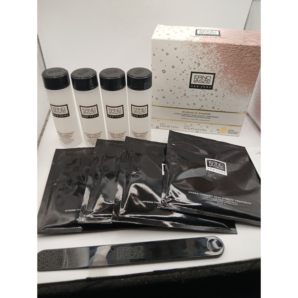 Erno Laszlo Vitality Treatment Mask 4-pack Of Masks Set /New With Box